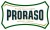 Proraso żel na skaleczenia 10ml - opakowanie z zieloną i złotą ramką, widok z przodu etykiety.