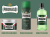 Proraso zestaw do golenia zielony - krem przed goleniem, pianka i woda po goleniu, widok trzech produktów na szarym tle z logiem marki.