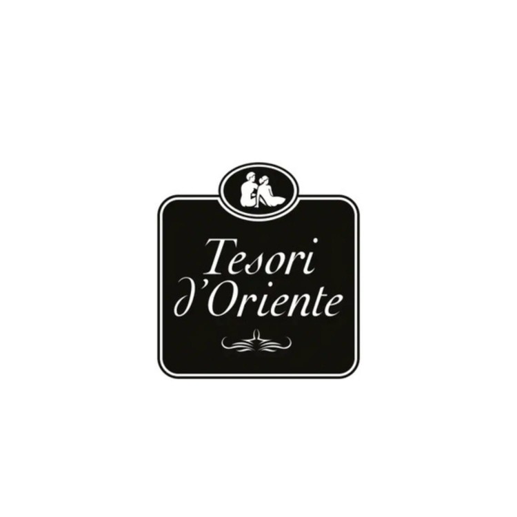 Tesori d'Oriente perfumy do prania Byzantium 250 ml - czarna butelka z logo marki, widok frontalny na białym tle.