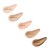Nu Zero cushion 04 Beige 23 kryjący podkład w poduszce SPF24 - próbki pięciu odcieni: Porcelain13, Natural21, Pure21, Beige23 i Sand25