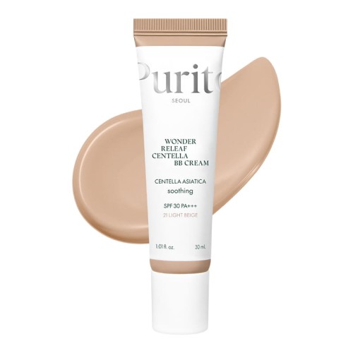 PURITO SEOUL - Wonder Releaf Centella BB Cream #21 Light Beige, 30 ml - krem BB do twarzy.png