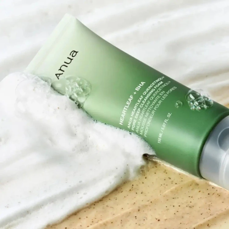 Anua Heartleaf Quercetinol Pore Deep Cleansing Foam - Pianka głęboko oczyszczająca, 150 ml 2.jpg