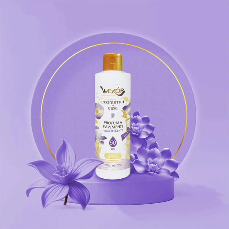 WEXOR Profuma Pavimenti ROYAL NARCISO – Skoncentrowany Płyn do Mycia i Perfumowania Podłóg