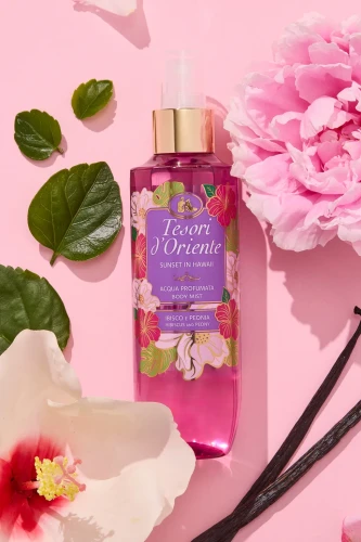 Tesori dOriente Mgiełka Zapachowa do Ciała Hibiskus i Peonia 200ml