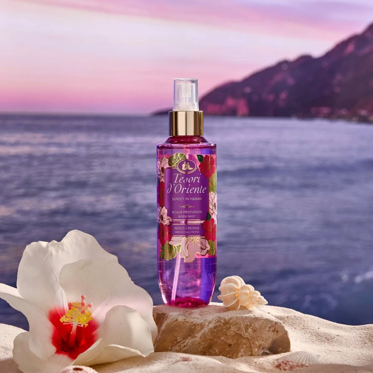 Tesori dOriente Mgiełka Zapachowa do Ciała Hibiskus i Peonia 200ml